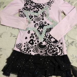 Justice girls frilly dress